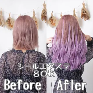 ショート カラー パーマ ヘアアレンジ アイブロウ 推し活専用 【派手髪】飯野ゆかりのヘアスタイル