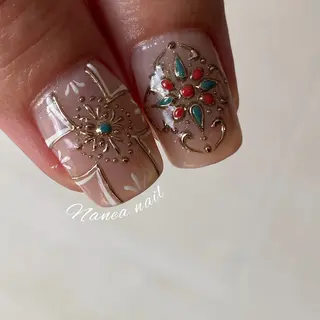 ネイル 金竹 結衣のネイルデザイン