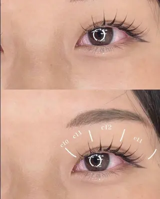 マツエク・マツパ share eyelashのマツエク・マツパデザイン