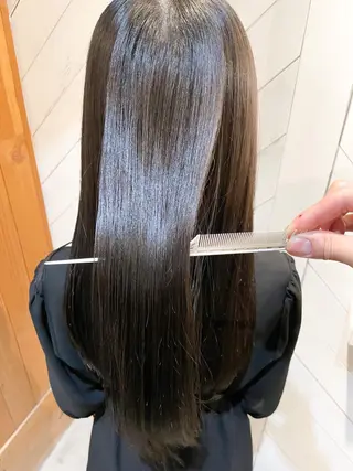 ロング 銀座/髪質改善カラー 酸性ストレート🍎のヘアスタイル