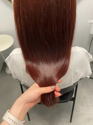 セミロング カラー blink所属・暖色/ブラウン/ 透明感/ゆうかのヘアスタイル