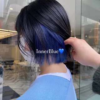 ショート カラー sawaka🪽うる 艶カラー/レイヤーのヘアスタイル