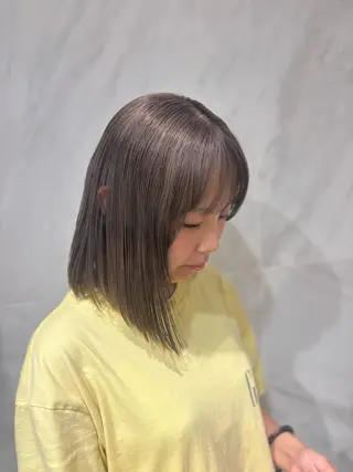 ショート カラー ヘアアレンジ モデル様募集🔮 Misa🔮のヘアスタイル