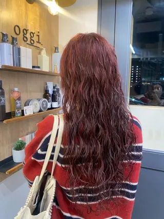 ロング 🖤🌀くるくる パーマ🌀🖤ayaのヘアスタイル