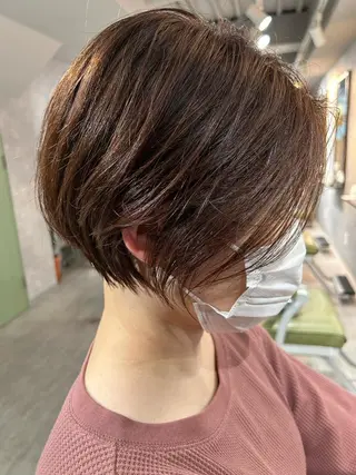 ショート カラー lmu by if所属・久保 亮太のヘアスタイル