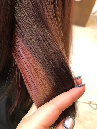 セミロング Freez オオヤブ カホのヘアスタイル