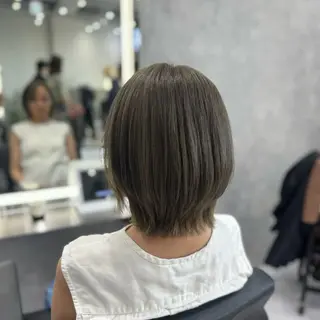 ショート ❤️‍🔥シールエク ＋カラー京❤️‍🔥のヘアスタイル