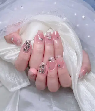 ネイル 🎀も ものネイルデザイン