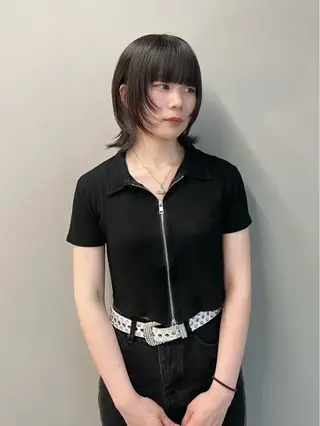 ショート 🐺立川のウルフ屋 さん🐺おかみ🐺のヘアスタイル