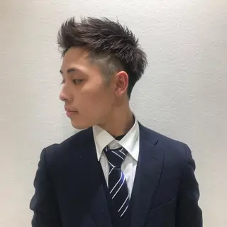 ショート メンズ Vir by browのヘアスタイル