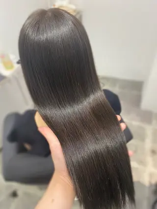 ロング YUZU🎀顔まわり ×レイヤー×髪質改善のヘアスタイル