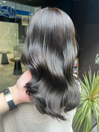 ミディアム 美髪／透明感カラー 名古屋・栄・矢場町のヘアスタイル