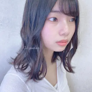 ミディアム sweep☁️ ルカ┊透明感カラーのヘアスタイル