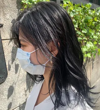 ロング カラー ARMONY表参道所属・韓国風専門 RYOのヘアスタイル