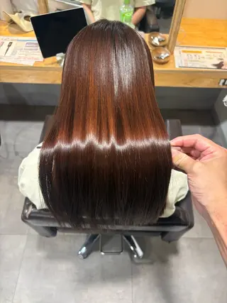 ロング Re:ON所属・ブリーチor縮毛矯正 モデル募集/松村大樹のヘアスタイル