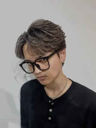 ショート パーマ メンズ ⚡️メンズ特化美容師 ⭐️小倉大和⭐️のヘアスタイル