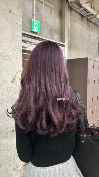 ロング 松井ゆら/ 酸性ストレート/暖色のヘアスタイル