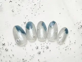 ネイル ネイルPetit Ribbonのネイルデザイン