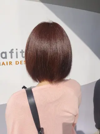 ショート カラー lafit  中川 天のヘアスタイル