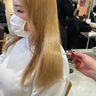 ロング 大阪韓国ヘア 🦋RINKAのヘアスタイル