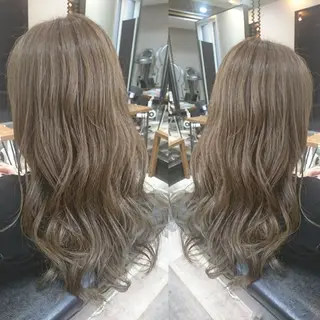 ロング カラー ACROあべの店所属・艶カラー/インナー /グラデ/大西小百合のヘアスタイル