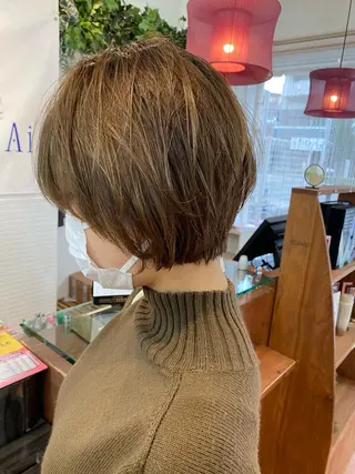 ショート カラー特化 横川　翔希のヘアスタイル