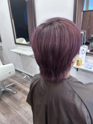 ショート カラー メンズ Agu hair reign 大和八木店【アグ ヘアー レイン】所属・アグヘアー　レイン 松丸冬磨のヘアスタイル