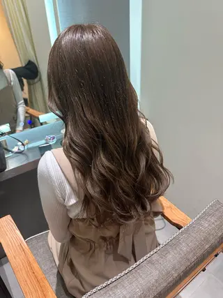 ロング カラー ヘアアレンジ 大人美人:髪質改善 ✂︎YUGOのヘアスタイル