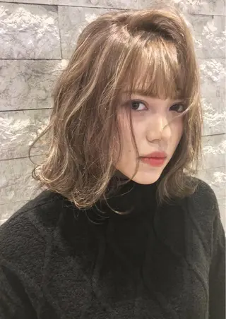 ミディアム カラー エクステの神様 ▫️原島ユウヤ▫️のヘアスタイル