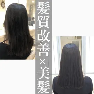 ロング パーマ 須賀 一美のヘアスタイル