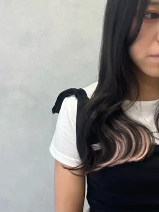 セミロング 🌶推しカラー RINA🌶´-のヘアスタイル