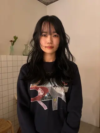 ロング カラー wit所属・yuna☘️ 名古屋.栄のヘアスタイル