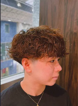 カラー パーマ メンズ suitehair所属・渡辺 湧心のヘアスタイル