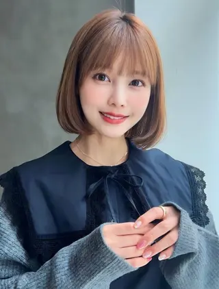 カラー Agu hair loop矢場町所属・🦋きらり🦋 Aguhairのヘアスタイル