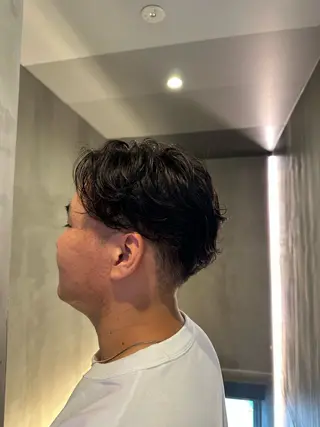 パーマ メンズ FRANK'SBARBER所属・AMANO KOAのヘアスタイル