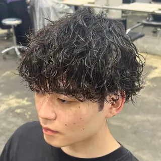 パーマ メンズ 似合わせパーマ/ 艶髪矯正/文哉のヘアスタイル