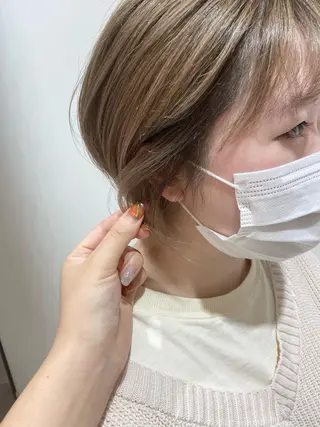 ショート カラー 🐺ウルフ/レイヤー 似合わせ‎🤍沙羅のヘアスタイル