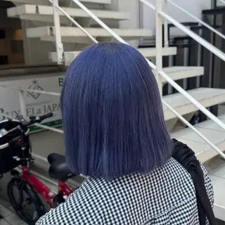 ミディアム カラー 🦋ブリーチカラー/ 専門Aya💖のヘアスタイル
