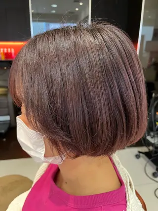 ショート なつな/ 透明感カラーのヘアスタイル