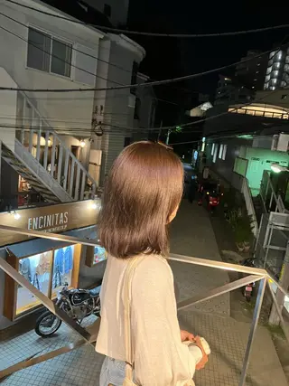 ミディアム Liike所属・🎀透明感カラー🎀 Yurinoのヘアスタイル