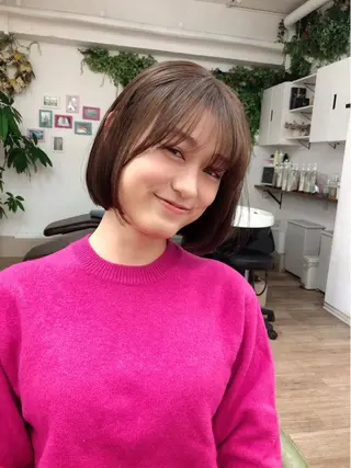 ミディアム HAYS HAIR&MAKEのヘアスタイル