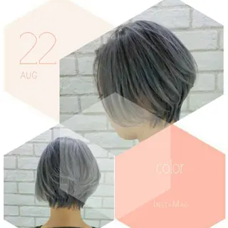 ショート ヘアアレンジ 嶋田 ゆきのヘアスタイル