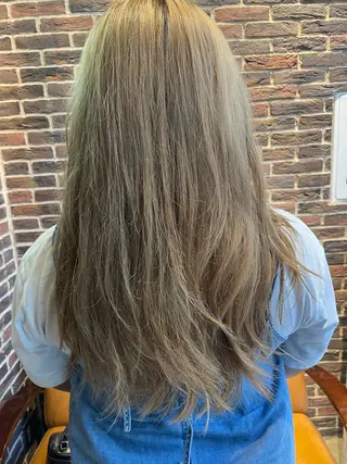 ロング カラー Hair salon 6所属・照井 奈保子のヘアスタイル