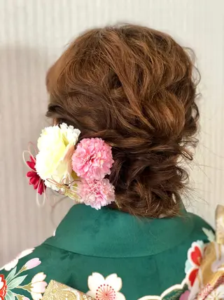 ヘアアレンジ SALON DE KIKUCHI 本店所属・菊池 栄里奈のヘアスタイル