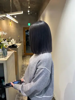 ショート カラー ロエ平尾山荘所属・大人ショート/メンズ /平尾/薬院/綜一郎のヘアスタイル