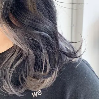 ミディアム フリーランス 美容師 cayocoのヘアスタイル