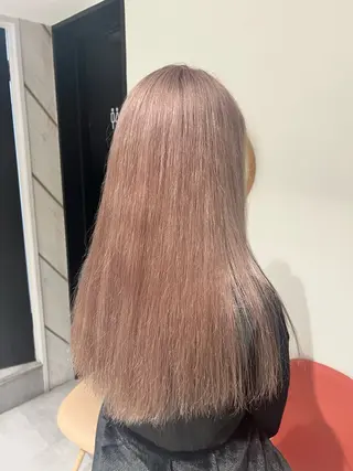 ロング カラー ai 梅田/暖色カラーのヘアスタイル