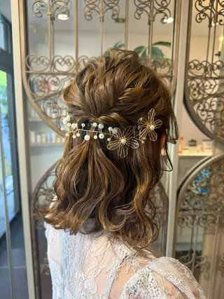 ヘアアレンジ ナカタ ユウナのヘアスタイル