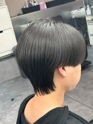 ショート メンズ 町田/波巻き/ シャドウ/メンズのヘアスタイル