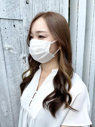 カラー 【店長】インナー指名 No.1戸塚優思のヘアスタイル